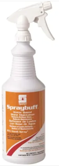 FLOOR MAINTAINER, SPARTAN SPRAYBUFF, 1 QT, 12/CT MAIN